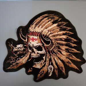 Indian Motorcycle Large Riding Sew On Patch